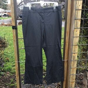 Ann Taylor dark gray cotton blend dress pants size 12P
